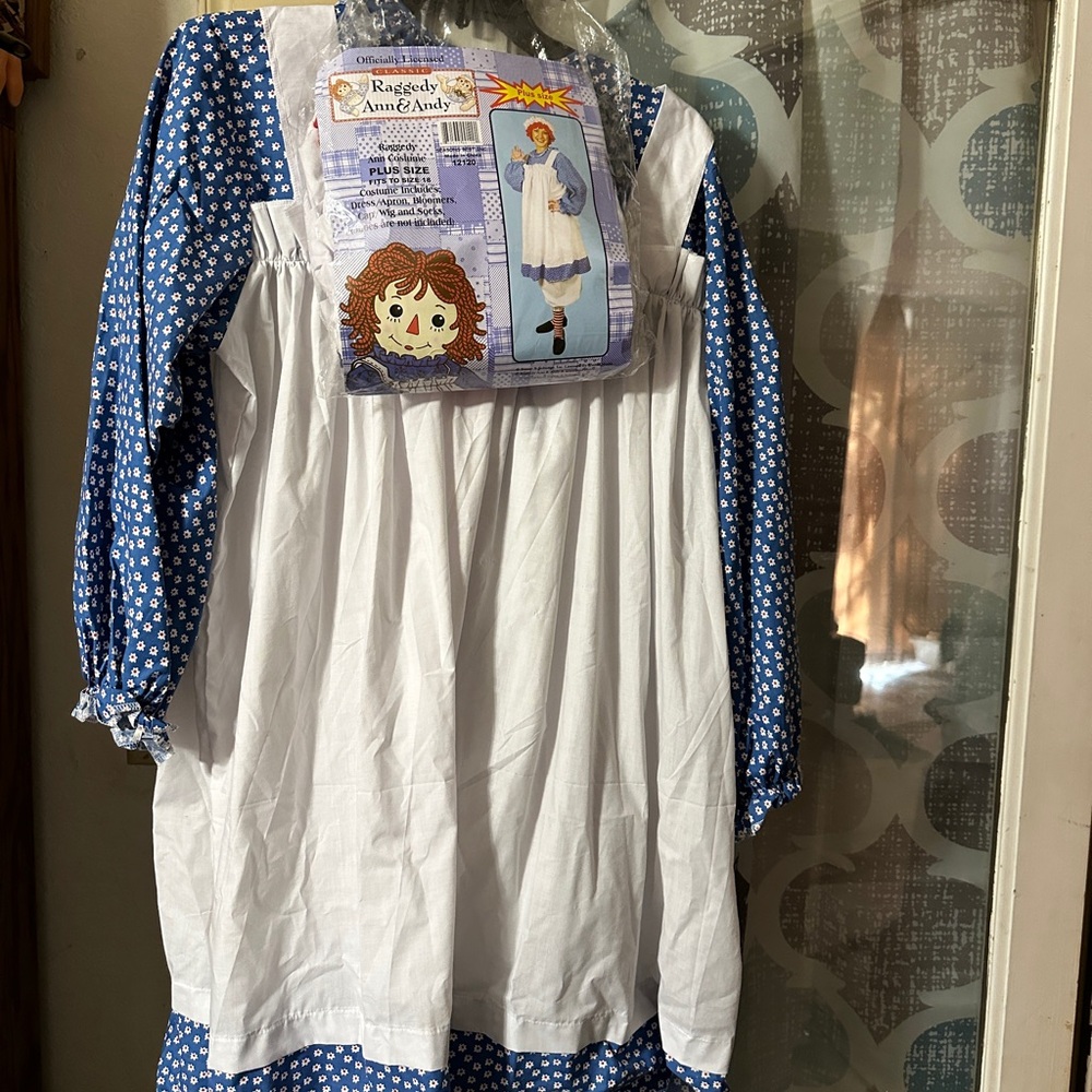 Raggedy Ann 2x 18-20 costume!